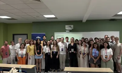 Av. Sibel ÖZTÜRK, İzmir'de gerçekleştirilen uluslararası yaz okulunda "Karteller ve Rekabet Karşıtı Anlaşmalar" konulu sunumunu gerçekleştirdi.